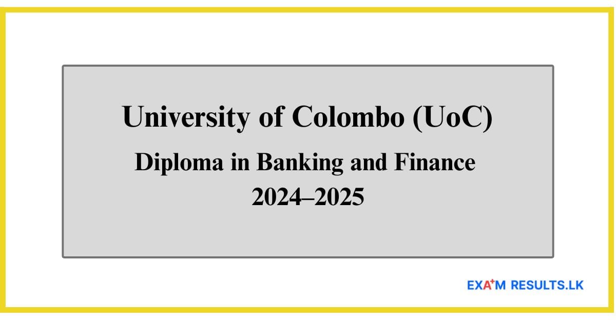 Diploma in Banking and Finance