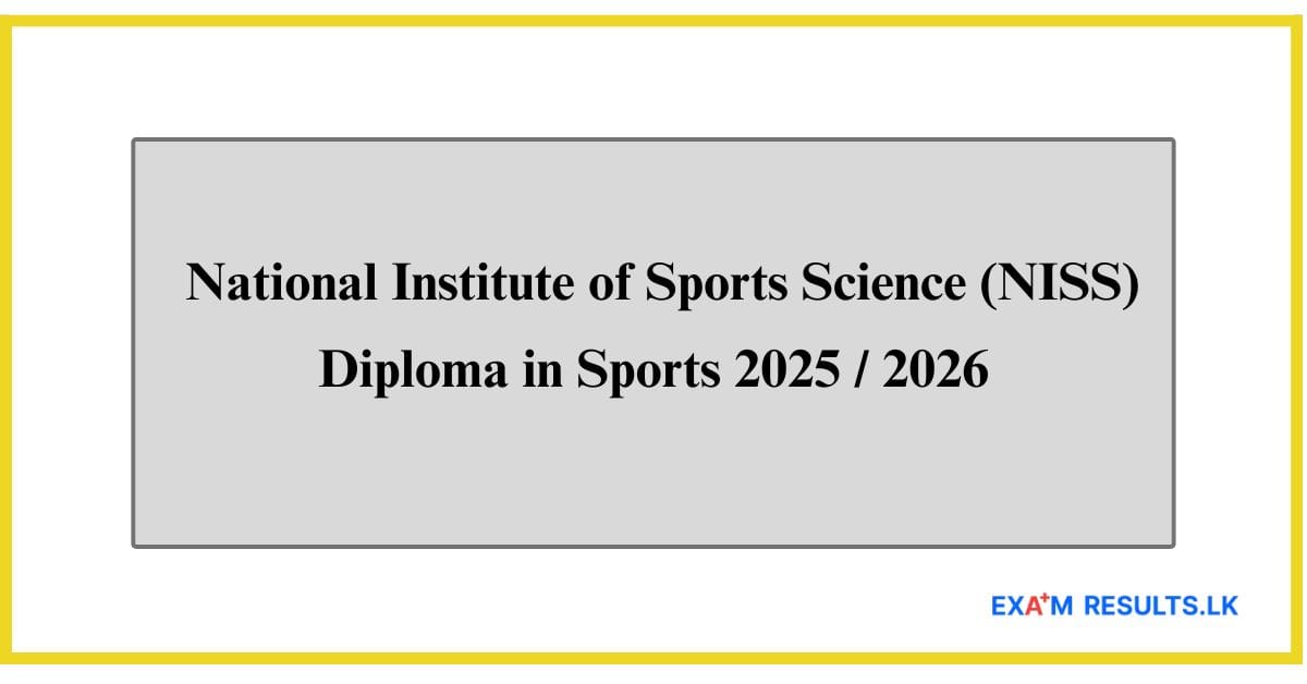 Diploma in Sports 2025 / 2026