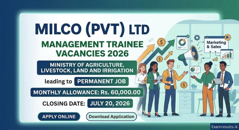 2026 Milco Management Trainee Vacancies | Apply Online