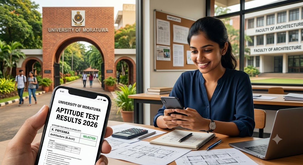 2026 Moratuwa University Aptitude Test Results