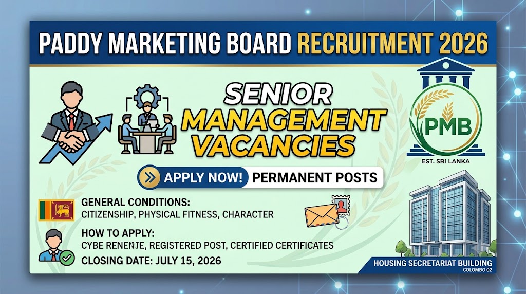 Paddy Marketing Board Recruitment