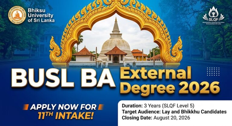BUSL BA External Degree 2026 – Apply for 11th Intake