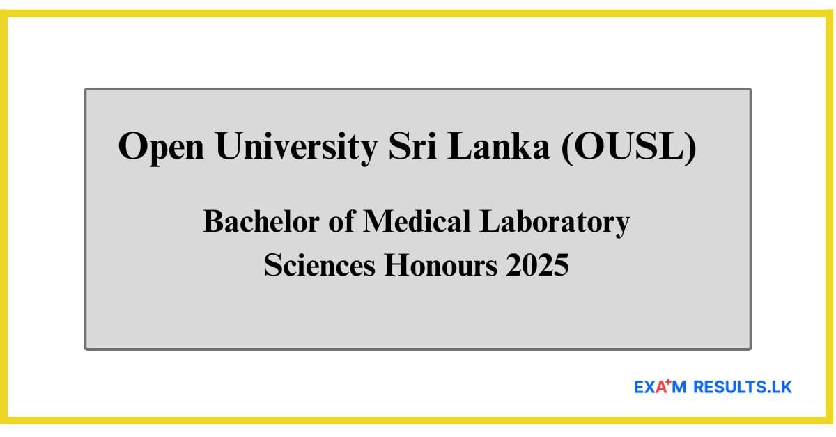 Bachelor of Medical Laboratory Sciences Honours