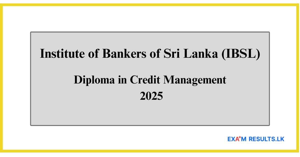 Diploma in Credit Management
