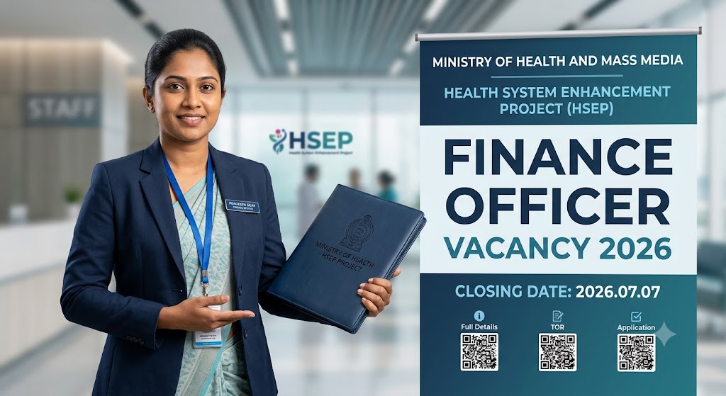 Finance Officer Vacancy 2026 - Health Ministry (HSEP)