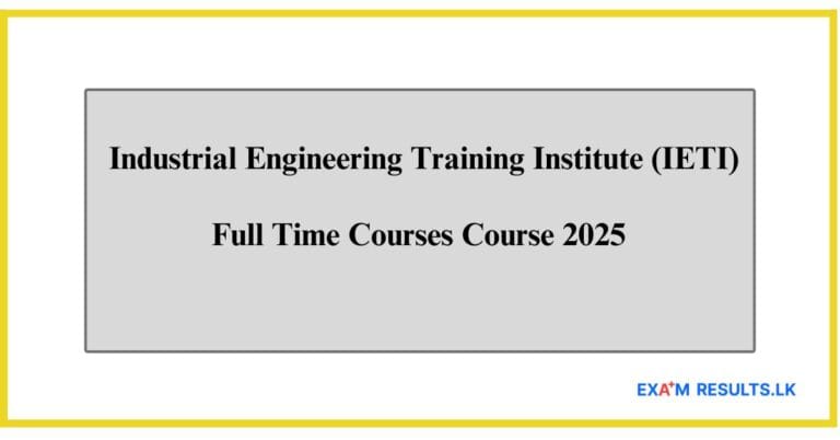 Full Time Courses Course 2025