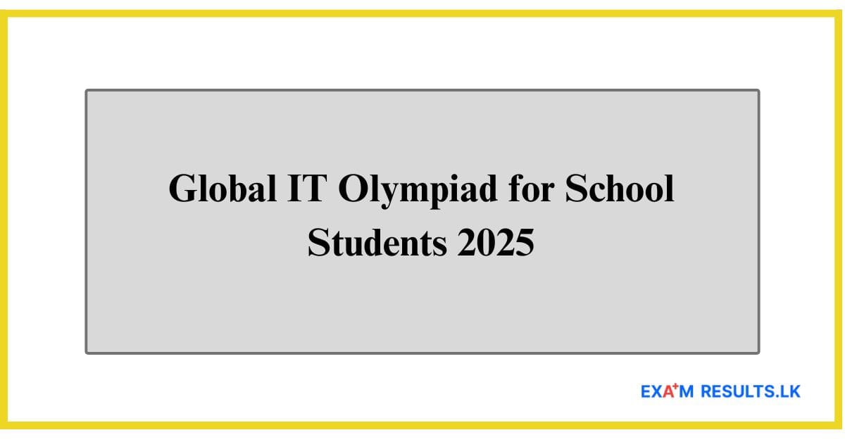 Global IT Olympiad for School Students