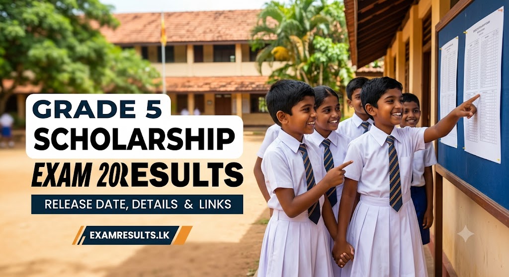 Grade 5 Scholarship Exam 2026 Results Release Date & Details