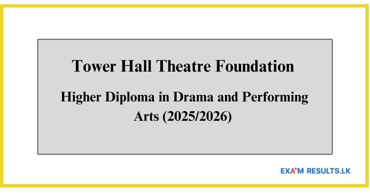 Higher Diploma in Drama and Performing Arts (20252026)