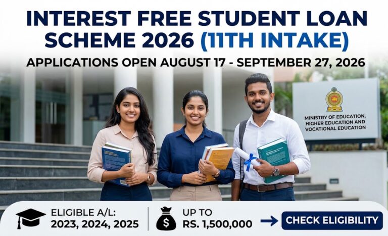 Interest Free Student Loan Scheme 2026 (11th Intake)
