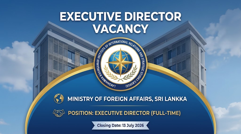 LKIIRSS Executive Director Vacancy