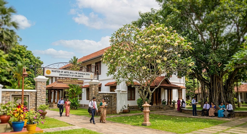 MA in Sinhala 2026 – University of Kelaniya Course Details