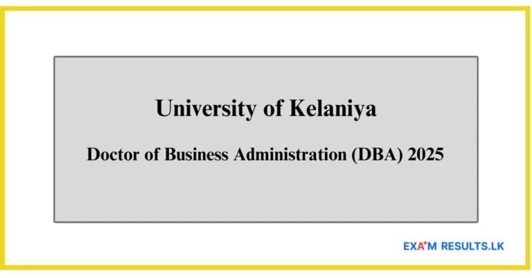 Doctor of Business Administration (DBA) 2025