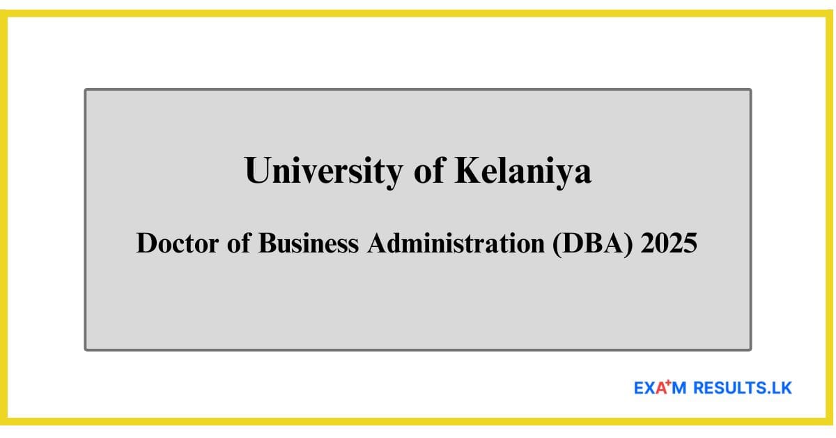 Doctor of Business Administration (DBA) 2025
