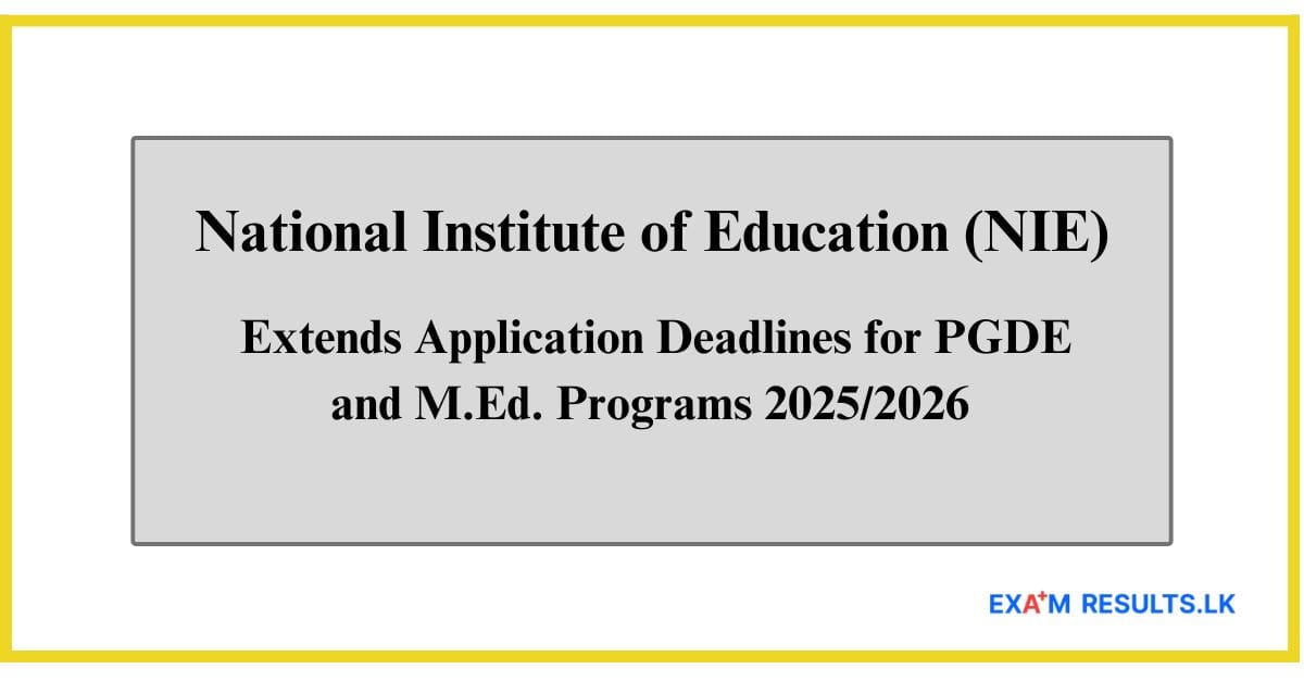 National Institute of Education (NIE)