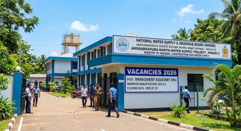 National Water Supply Board Vacancies 2026 – Management Assistant