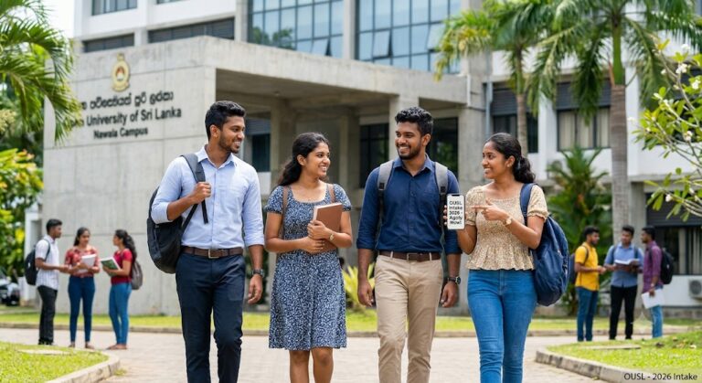 OUSL Intake 2026 | Open University of Sri Lanka Course Details