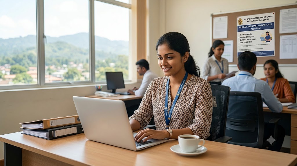 OUSL Project Assistant Vacancy 2026