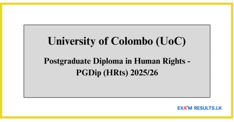 Postgraduate Diploma in Human Rights - PGDip (HRts) 202526