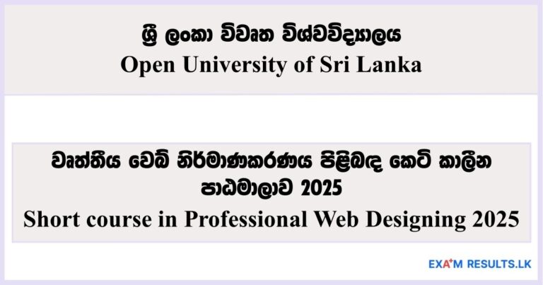 Short course in Professional Web Designing