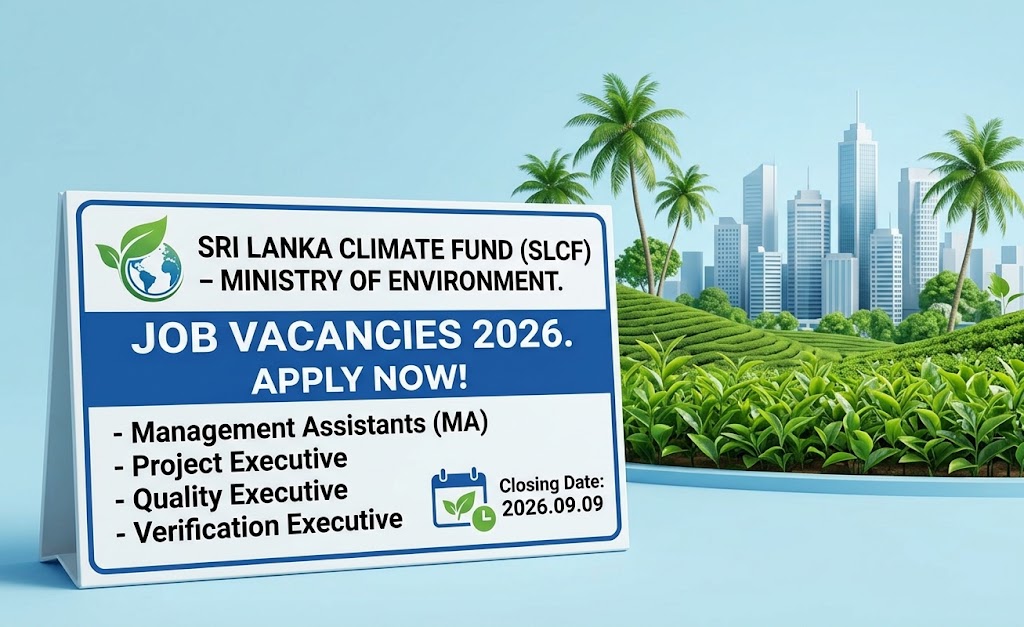 Sri Lanka Climate Fund Vacancies 2026