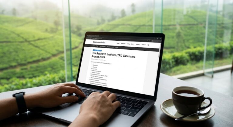 Tea Research Institute (TRI) Vacancies August 2026