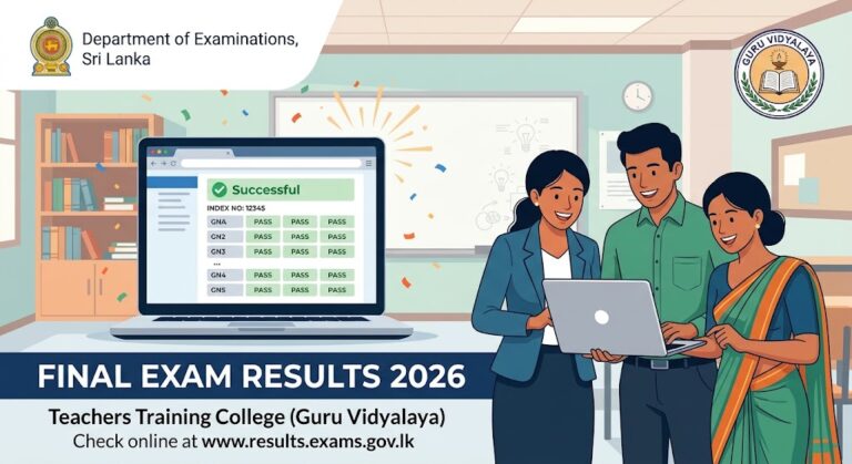 Teachers Training College Final Exam Results 2026