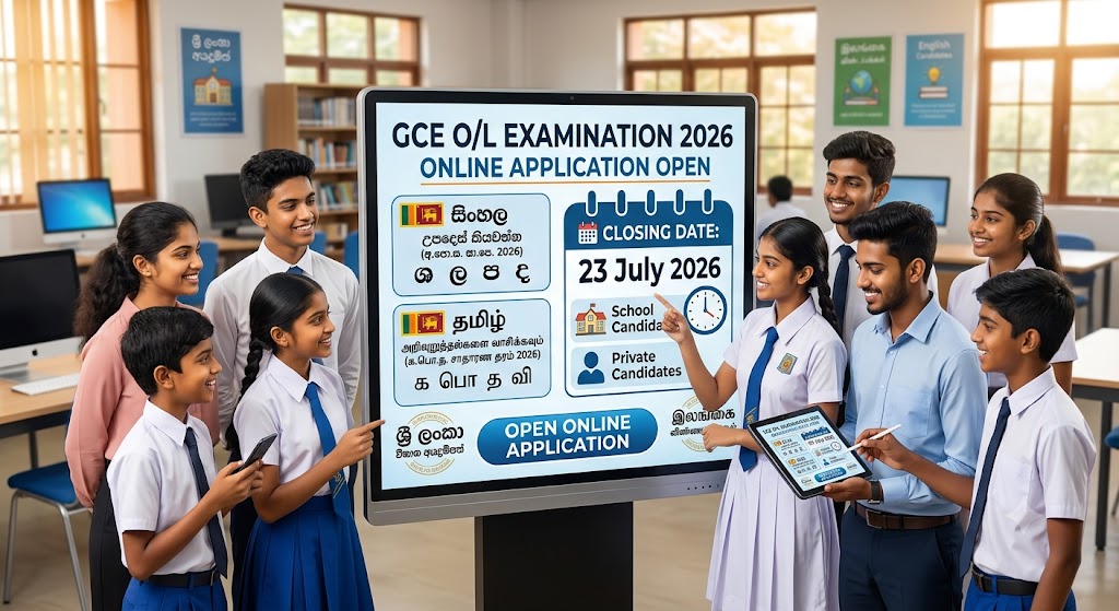 O/L Exam 2026 Online Application