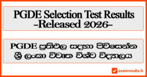 pgde,resul;ts,2026,examresults