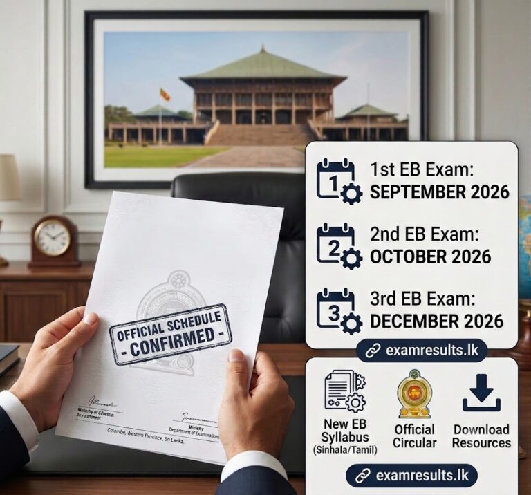 Sri Lanka Teachers' Service EB Exam 2026